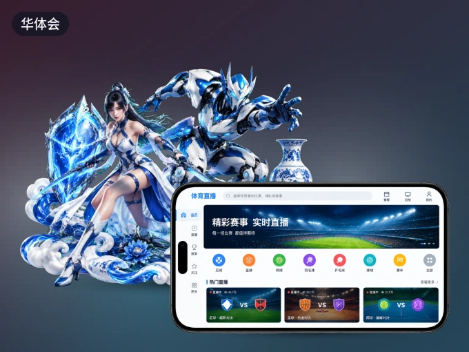 华体会 APP，热门赛事快速进入